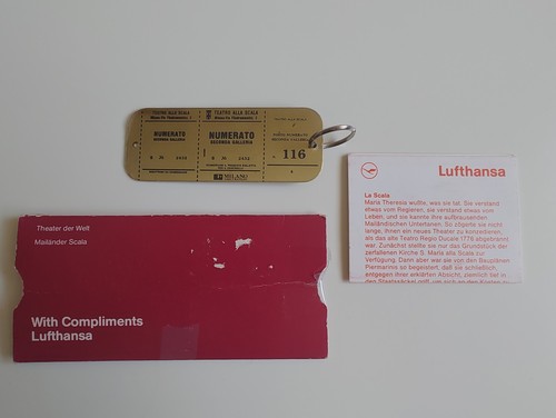 Lufthansa first class present - lufthansa,