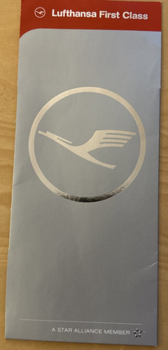 Lufthansa first class - lufthansa,