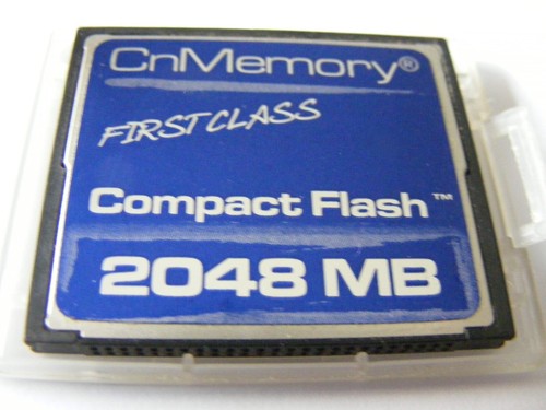 2gb compact flash - card, first