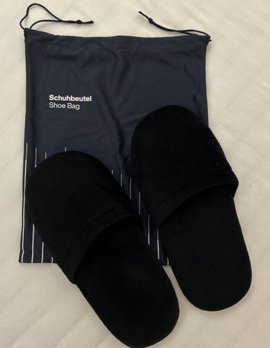 Lufthansa first class slipper - first,