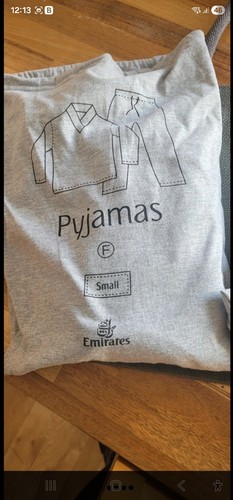 Emirates first class pyjama - class,